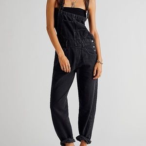 Black XS free people overalls!